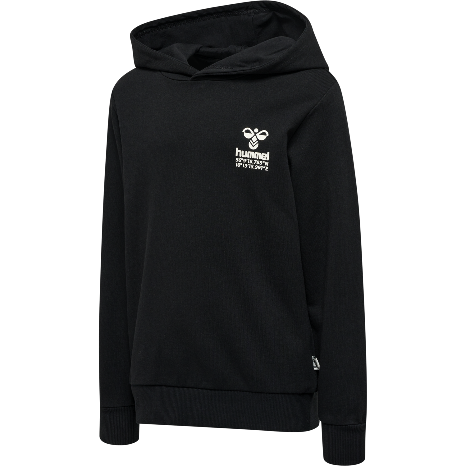 hmlGLOBAL HOODIE, BLACK, packshot