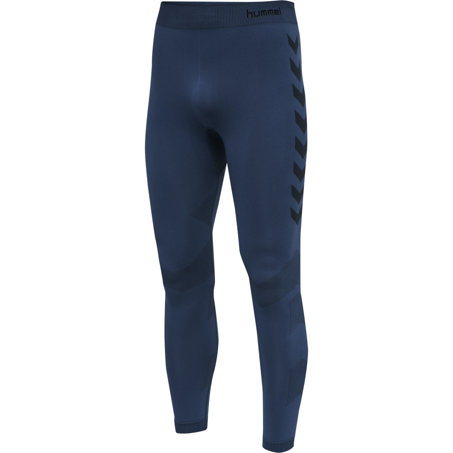 HUMMEL FIRST SEAMLESS TR TIGHTS, DARK DENIM, packshot
