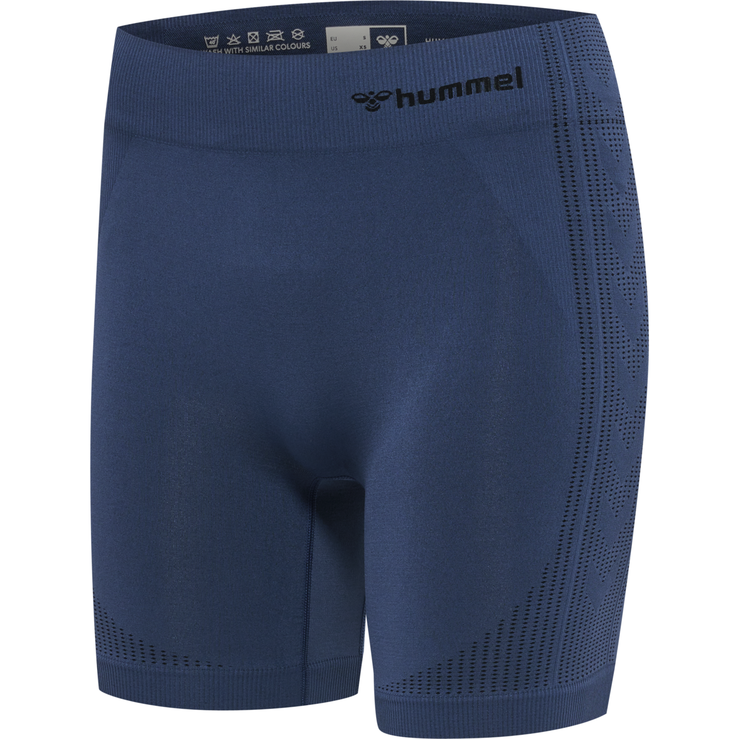 hmlMT SHAPING SEAMLESS MW SHORTS, INSIGNIA BLUE, packshot