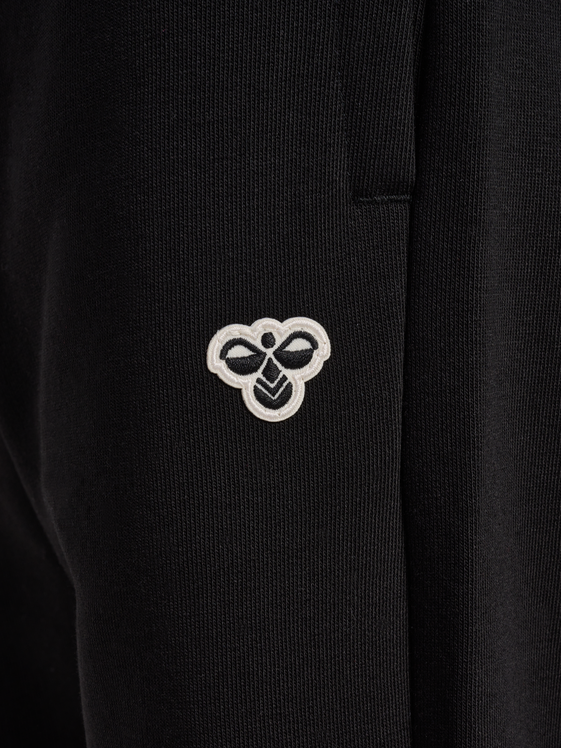hmlJR LOOSE SWEATPANTS BEE, BLACK, packshot