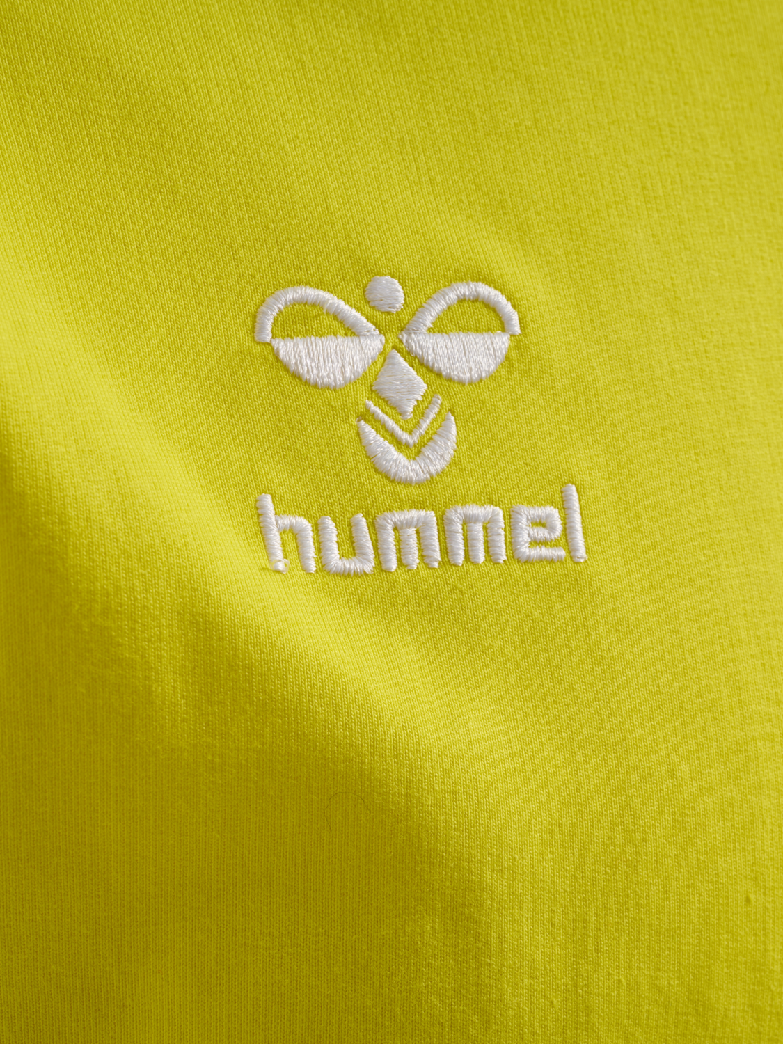 hmlGO 2.0 ZIP HOODIE, BLAZING YELLOW, packshot