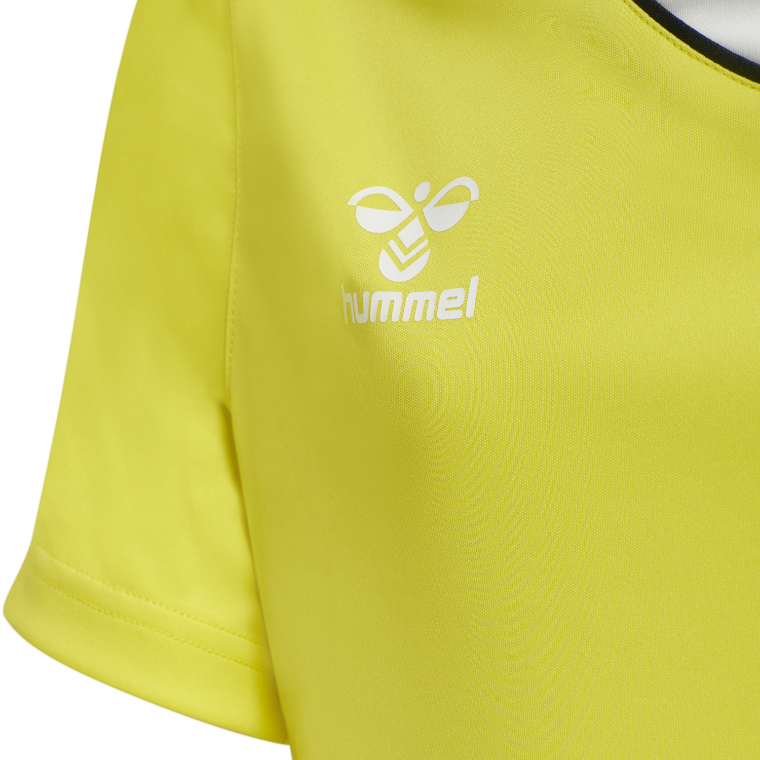 hmlCORE XK POLY JERSEY S/S KIDS, BLAZING YELLOW, packshot