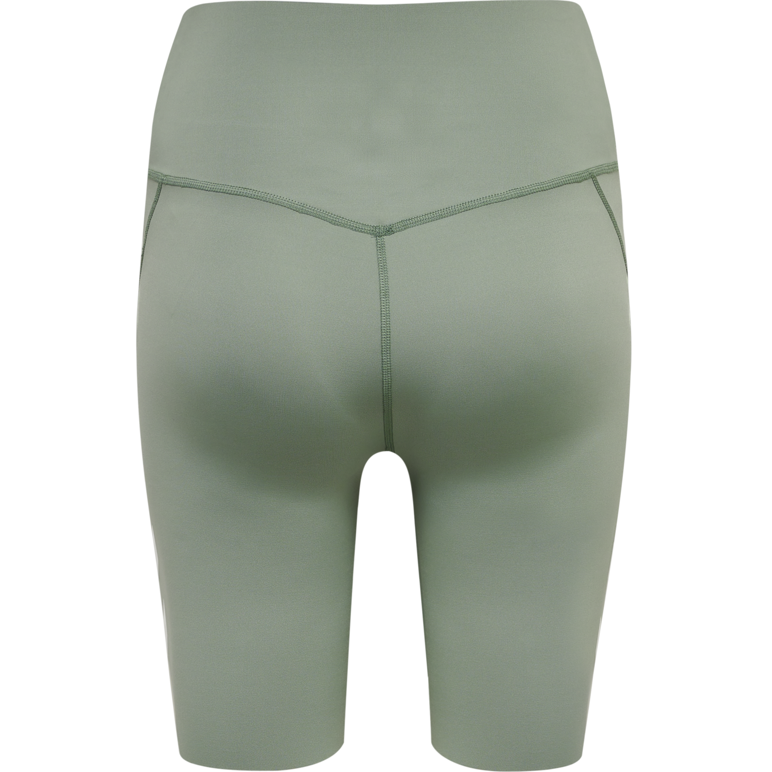 hmlMT GRACE HW TIGHT SHORTS, LILY PAD, packshot