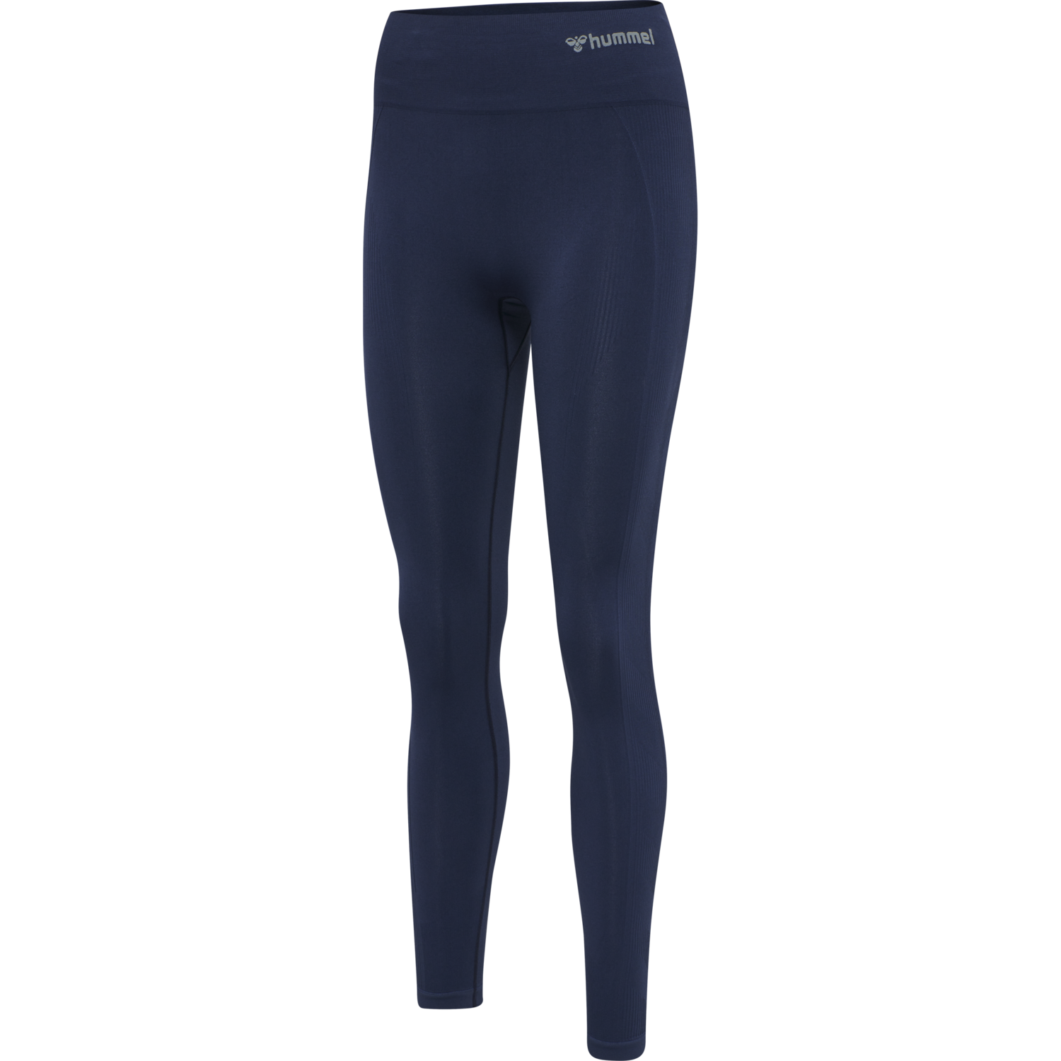 hmlTIF SEAMLESS HIGH WAIST TIGHTS, BLACK IRIS, packshot