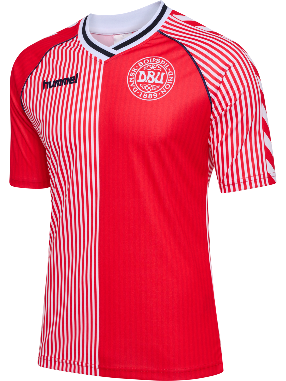 DBU 86 REPLICA JERSEY S/S, RED/WHITE, packshot