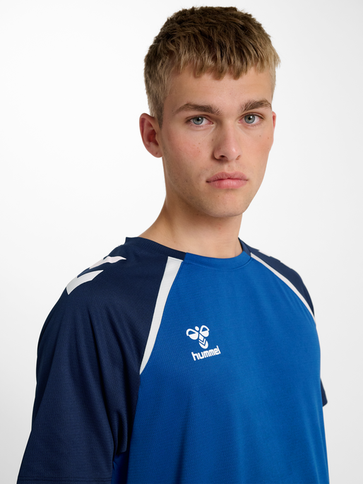 hmlLEAD 2.0 JERSEY S/S, TRUE BLUE/MARINE, model