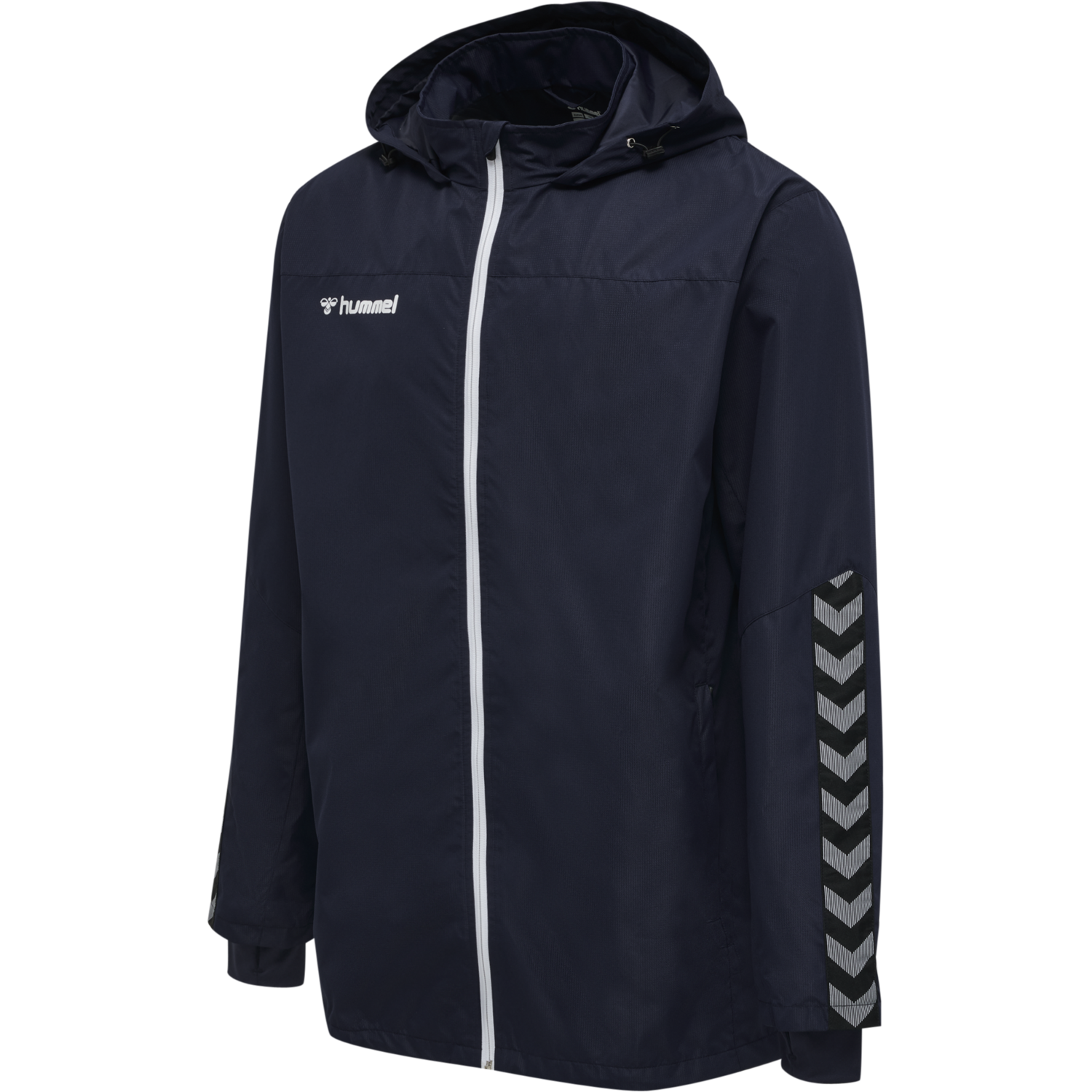 hmlAUTHENTIC ALL-WEATHER JACKET, MARINE, packshot