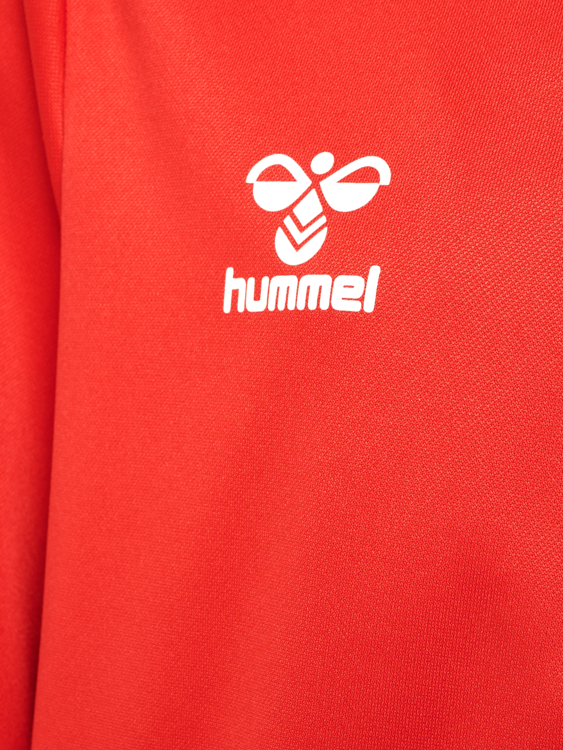 hmlESSENTIAL TRACK JACKET KIDS, TRUE RED, packshot