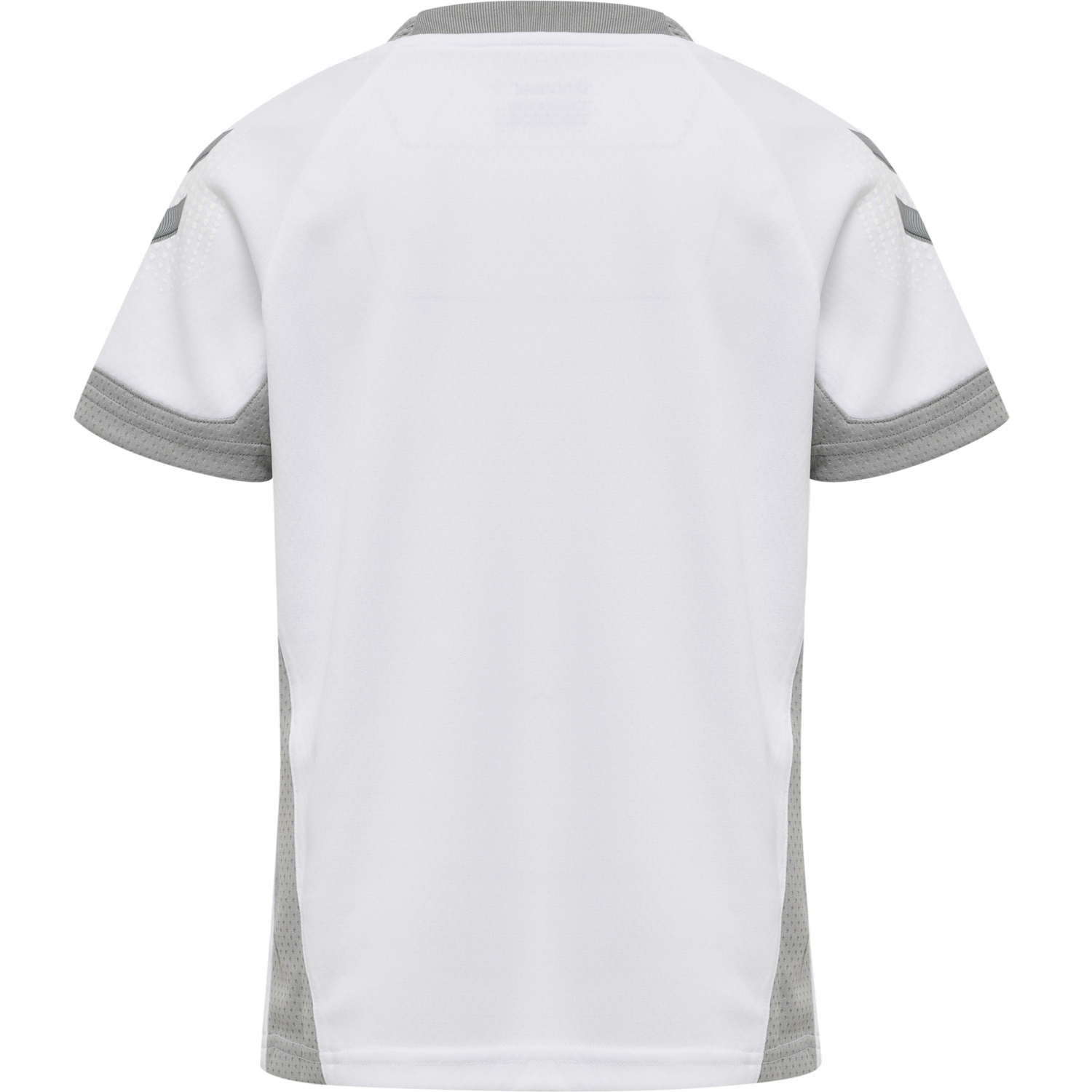 hmlLEAD S/S POLY JERSEY KIDS, WHITE, packshot