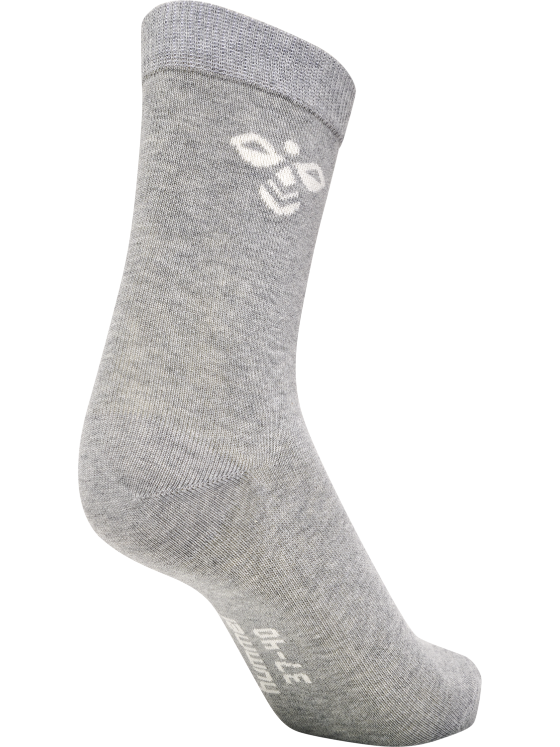 SUTTON 3-PACK SOCK, GREY MELANGE, packshot