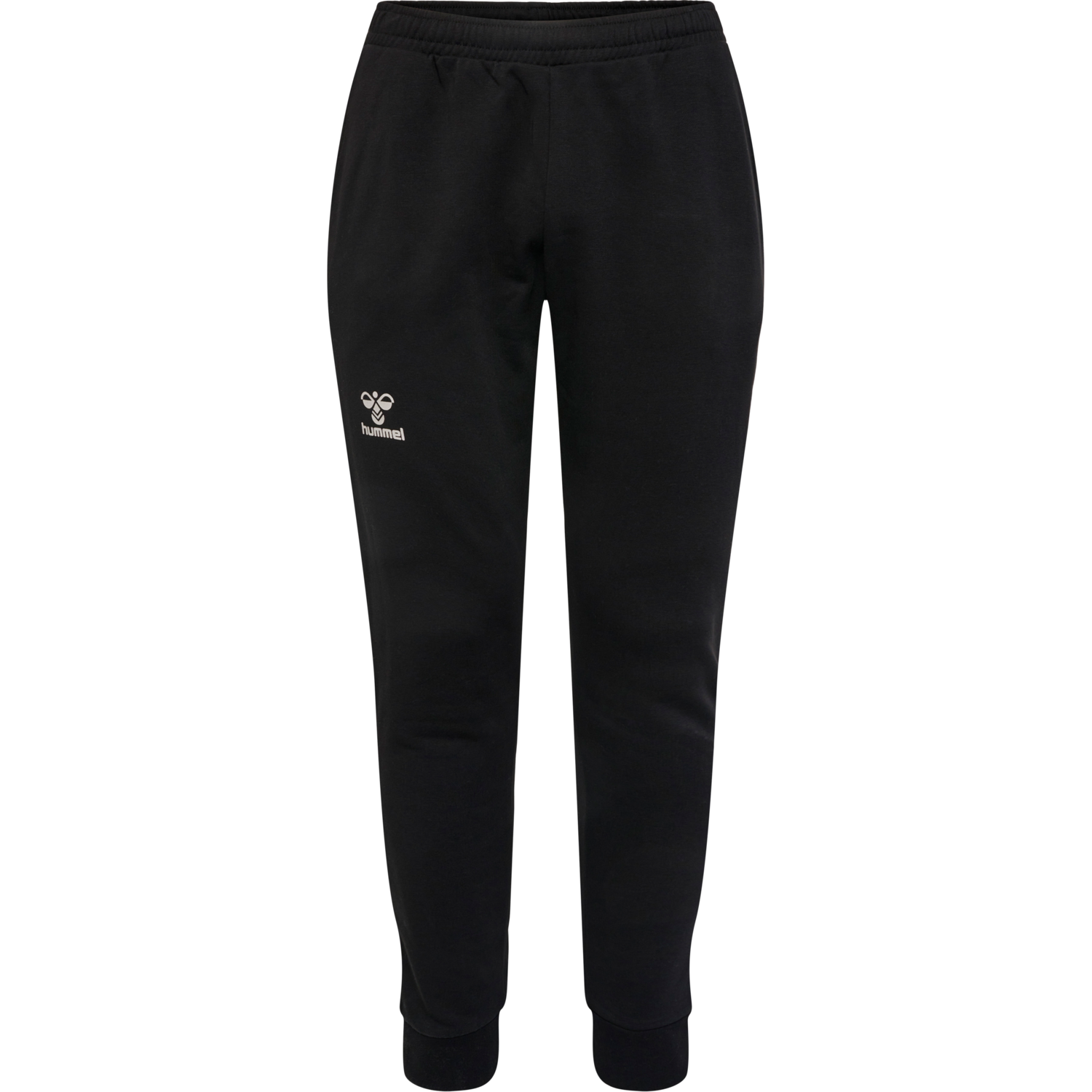 hmlSTALTIC COTTON PANTS, BLACK, packshot