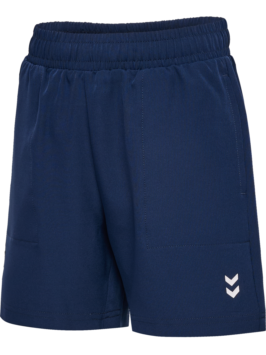 hmlJR PULSE WORKOUT SHORTS, DRESS BLUES, packshot