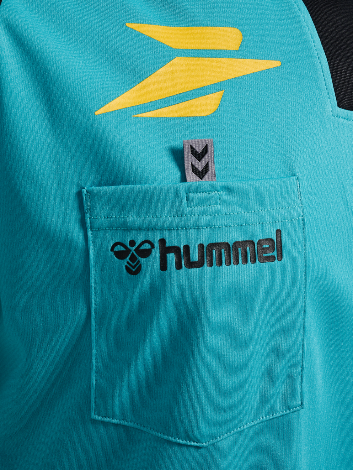 FFHB REFEREE JERSEY S/S, SCUBA BLUE, packshot