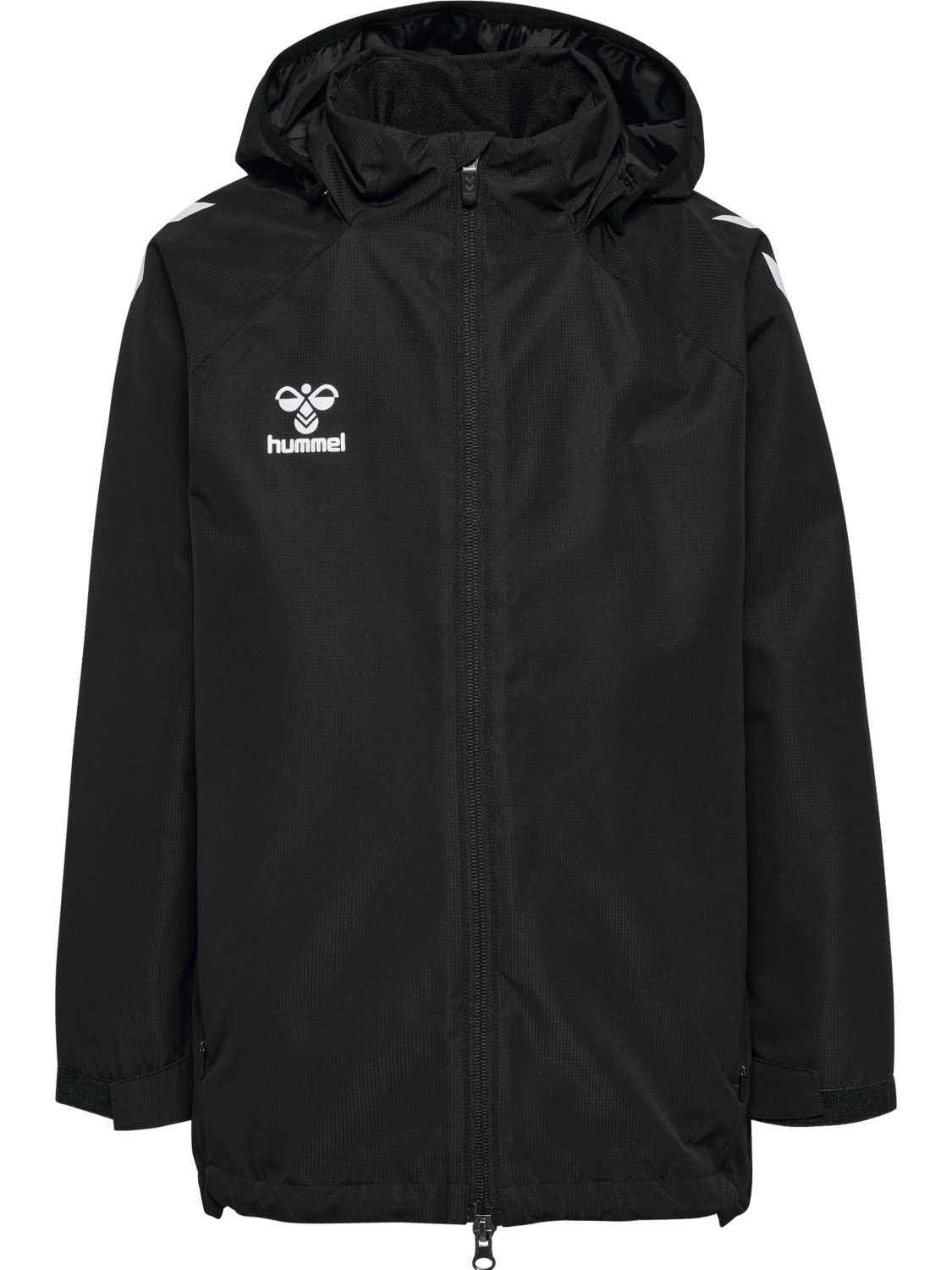 hmlLEAD 2.0 ALL-WEATHER JACKET KIDS, BLACK, packshot