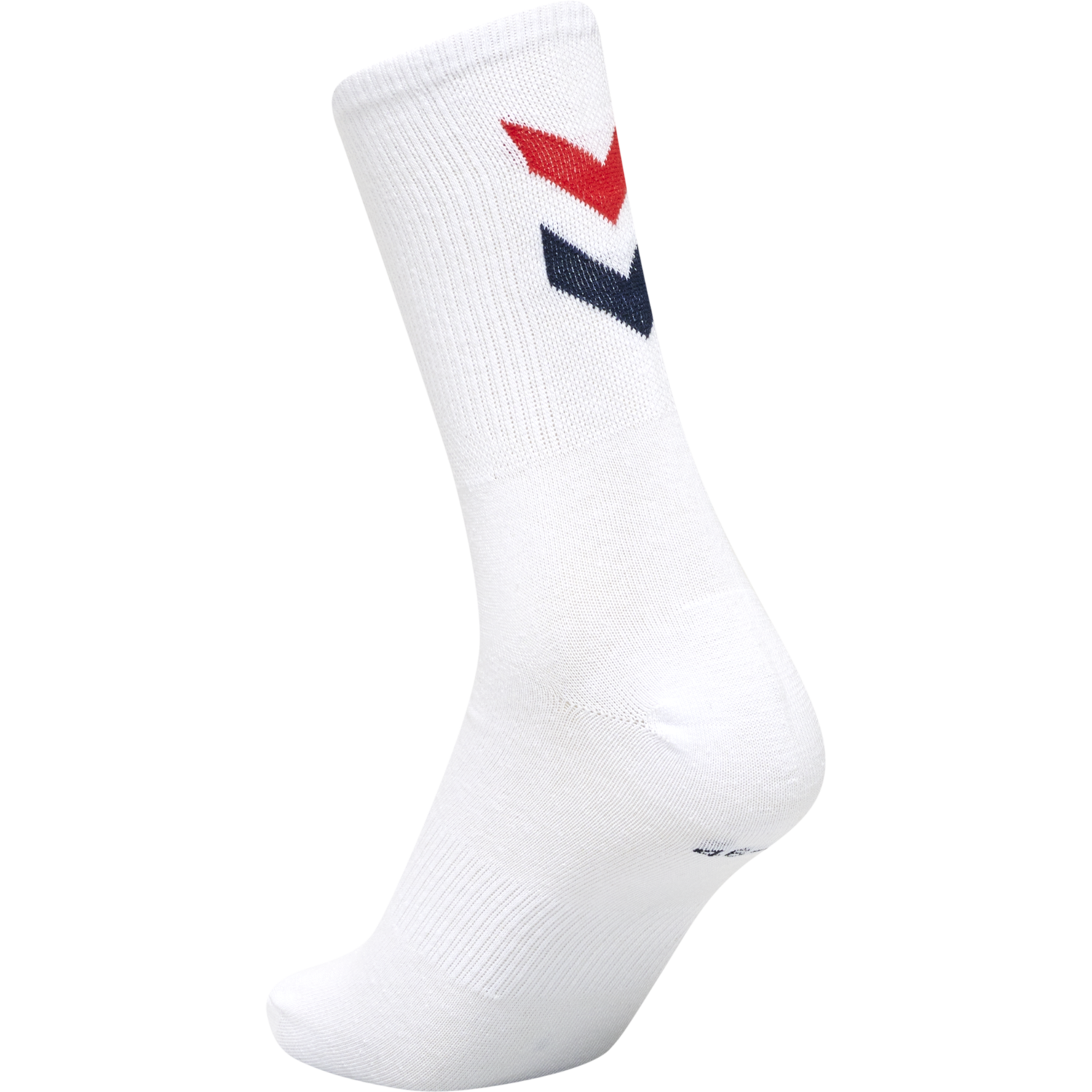 hmlCHEVRON 6-PACK SOCKS, WHITE/BLUE/RED/GREY, packshot