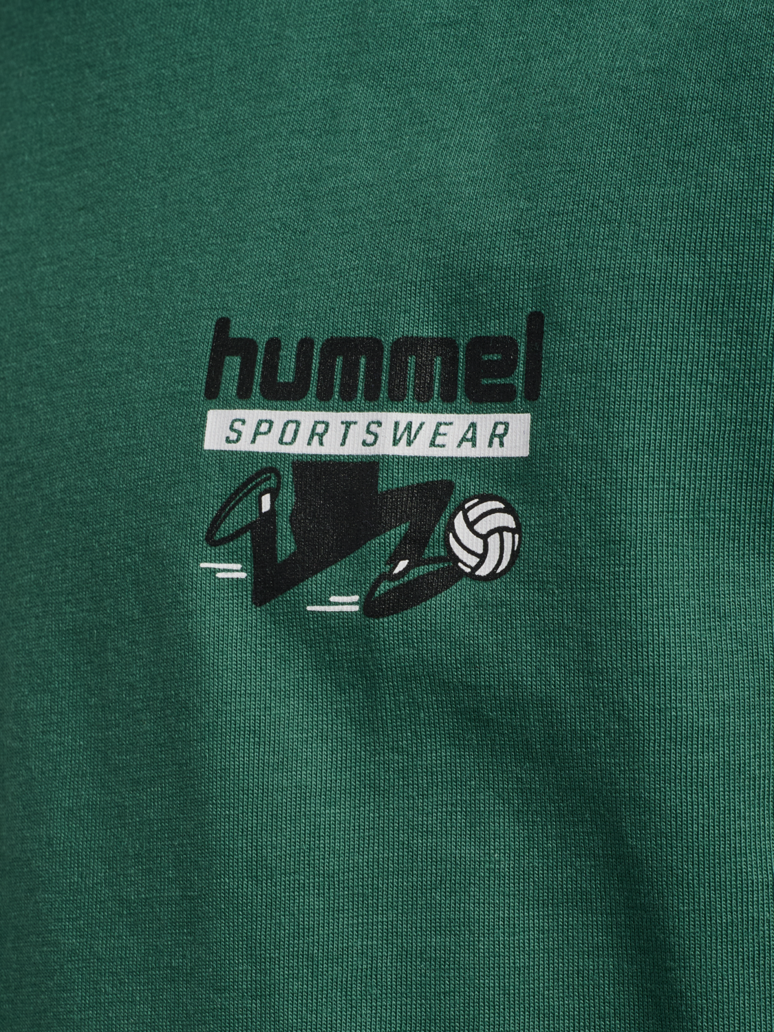 hmlJR REG T-SHIRT S/S RUNNER 2-PACK, SMOKE PINE/DEEP COBALT, packshot