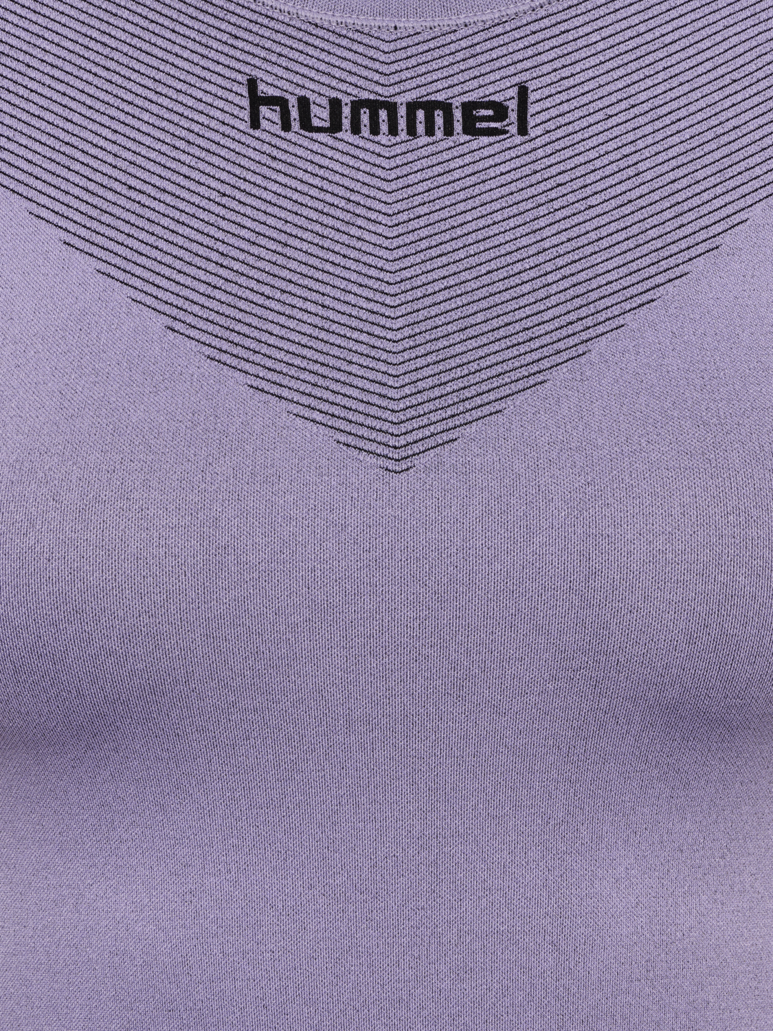 HUMMEL FIRST SEAMLESS JERSEY S/S W, LAVENDER MELANGE, packshot
