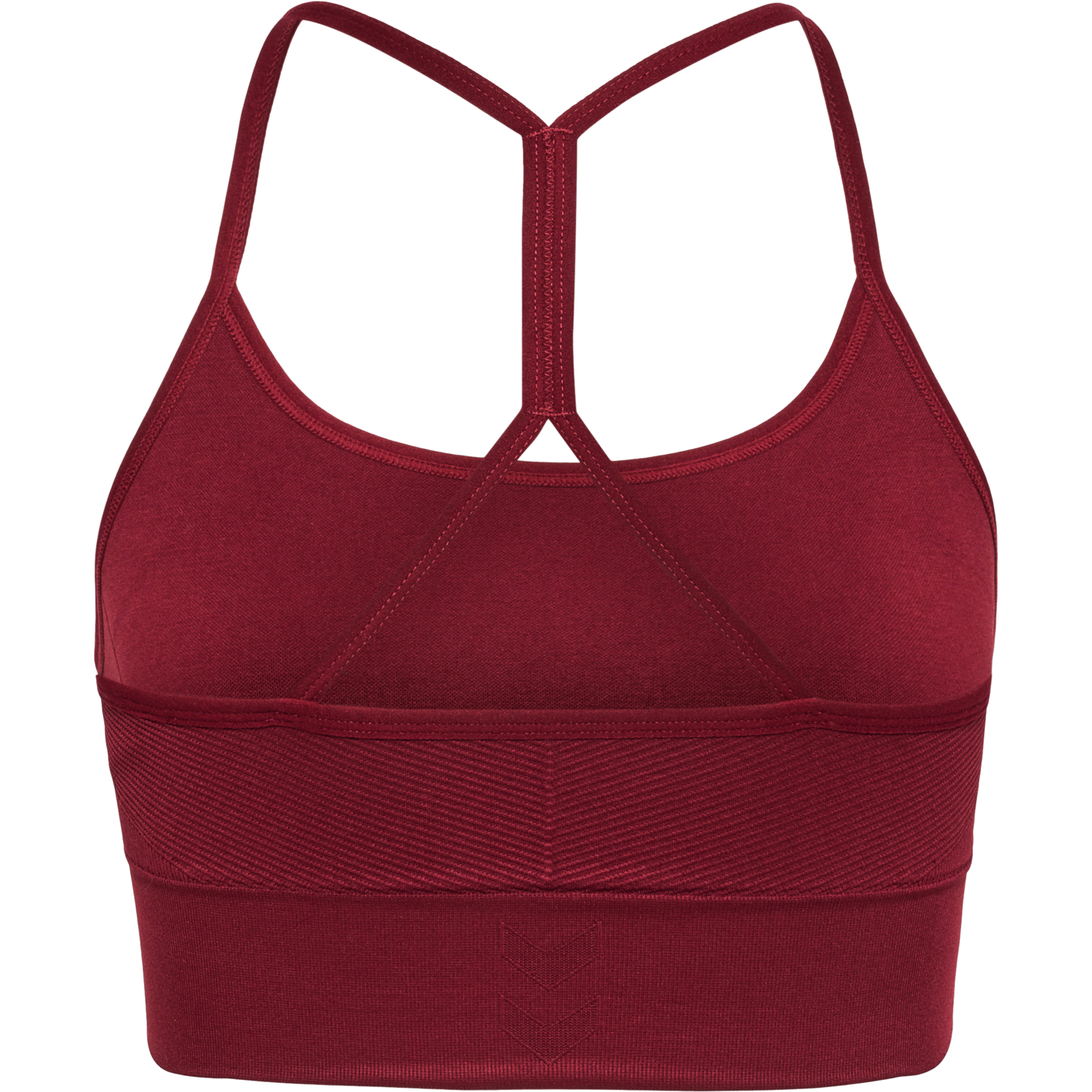 hmlTIFFY SEAMLESS SPORTS TOP, CABERNET, packshot