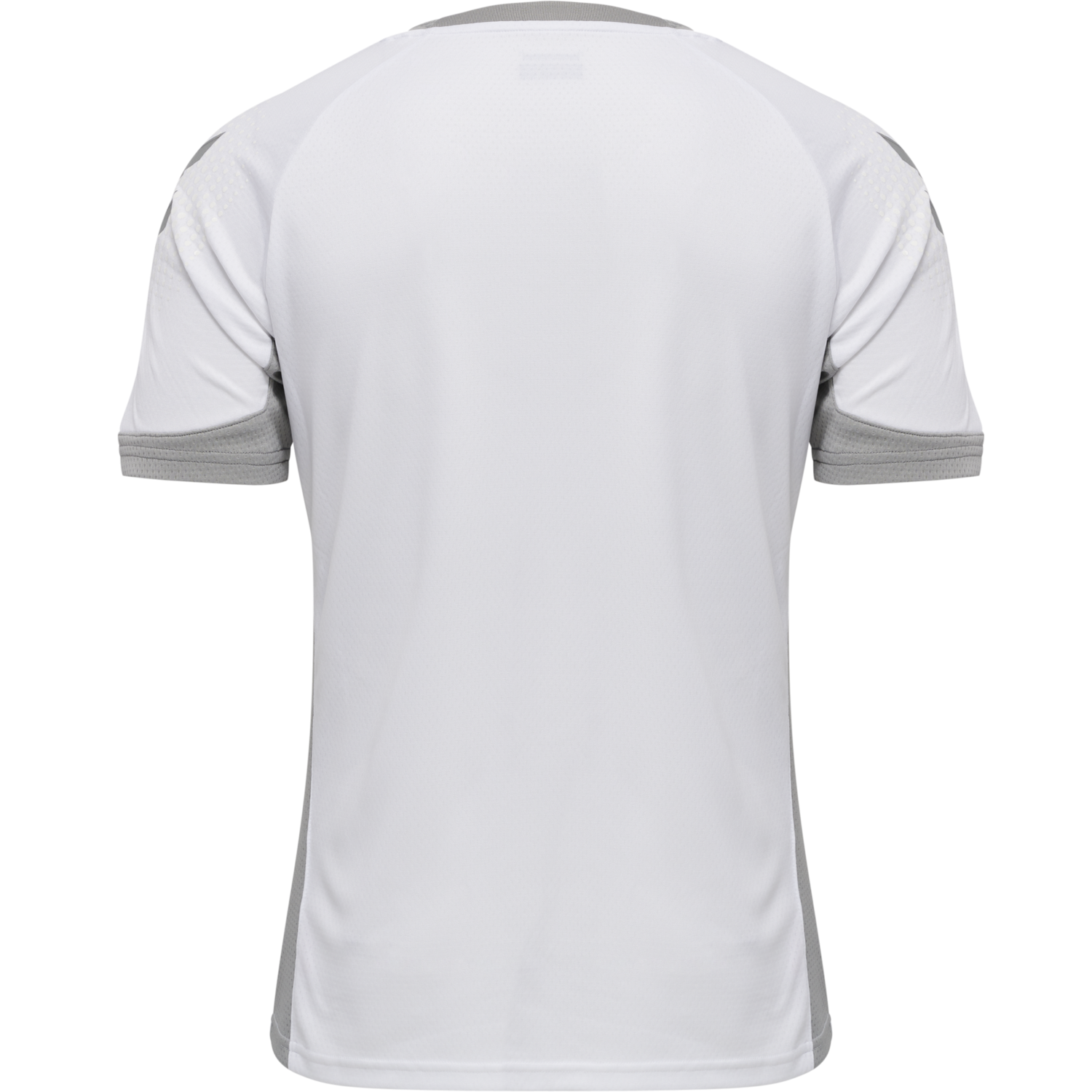 hmlLEAD S/S POLY JERSEY, WHITE, packshot