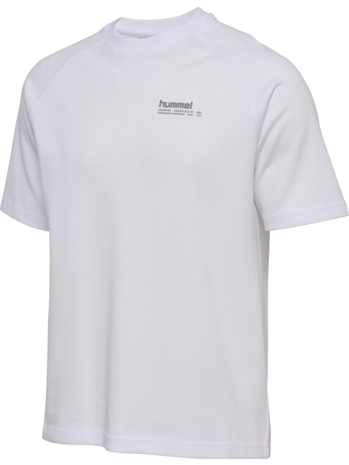 hmlTECH LOOSE T-SHIRT, WHITE, packshot