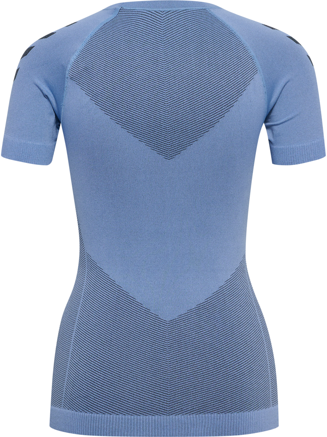 HUMMEL FIRST SEAMLESS JERSEY S/S W, BEL AIR BLUE, packshot