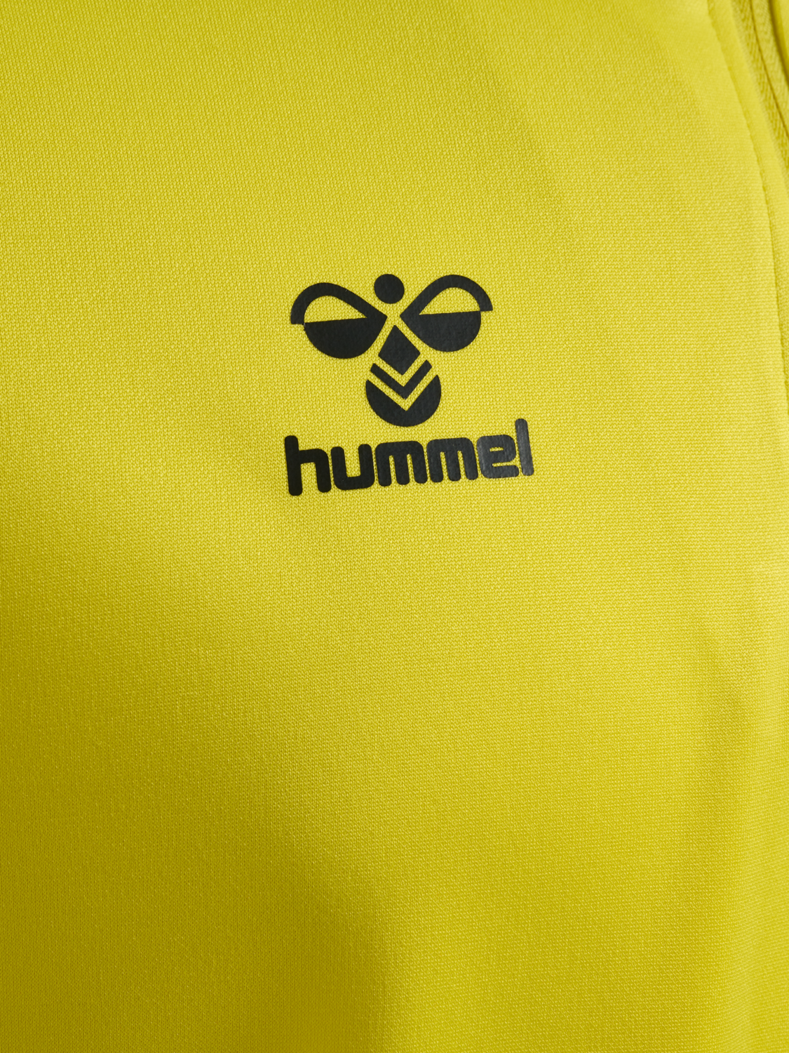 hmlESSENTIAL HALF-ZIP, BLAZING YELLOW, packshot