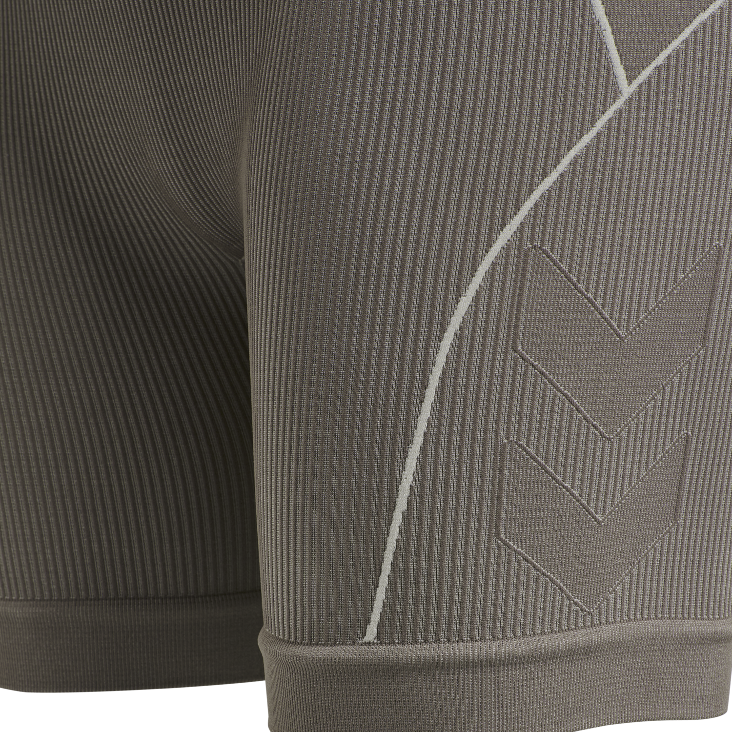 hmlTE CHRISTEL 2-PACK SEAML SHORTS, BLACK/CHATEAU GREY, packshot