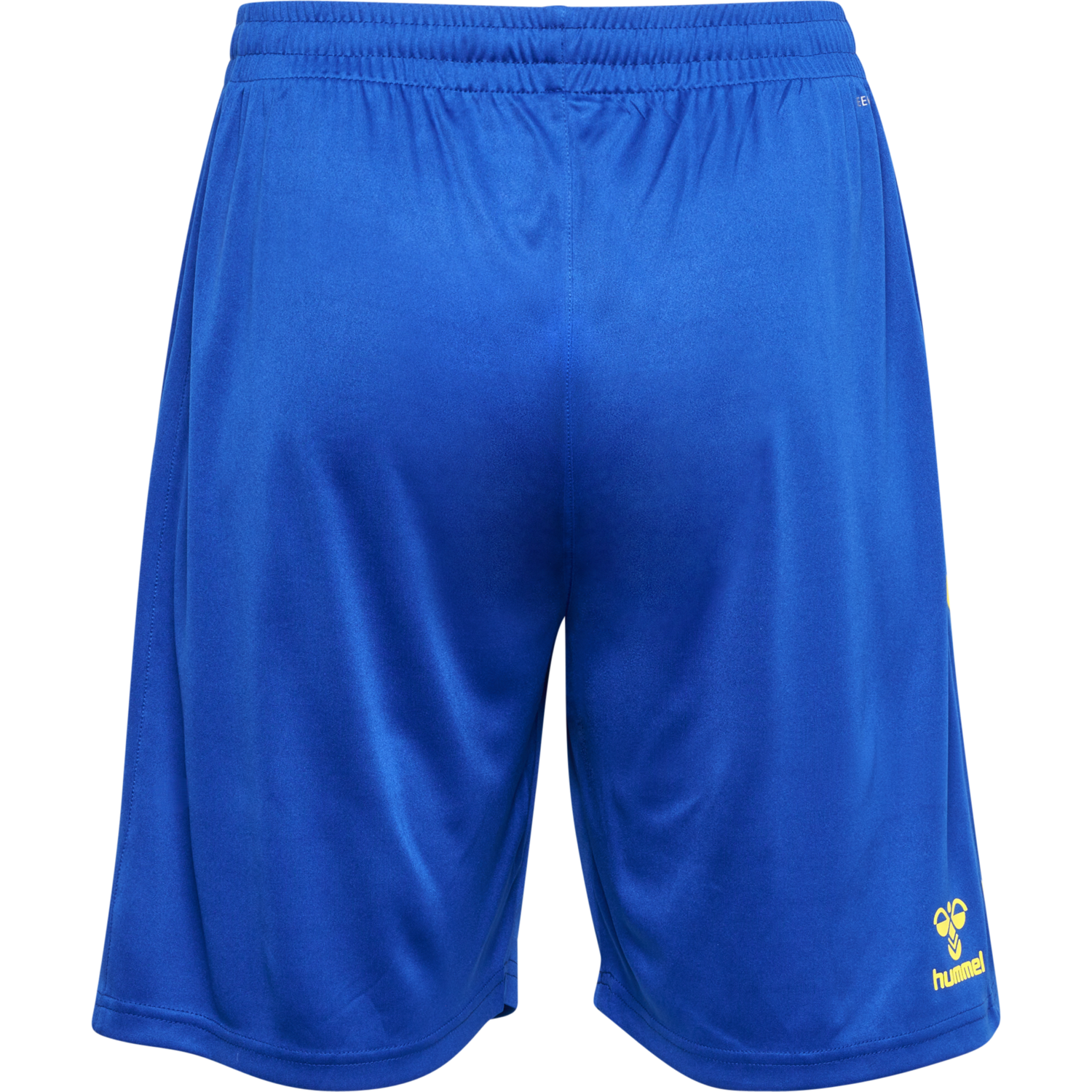 hmlCORE XK POLY SHORTS, TRUE BLUE/BLAZING YELLOW, packshot