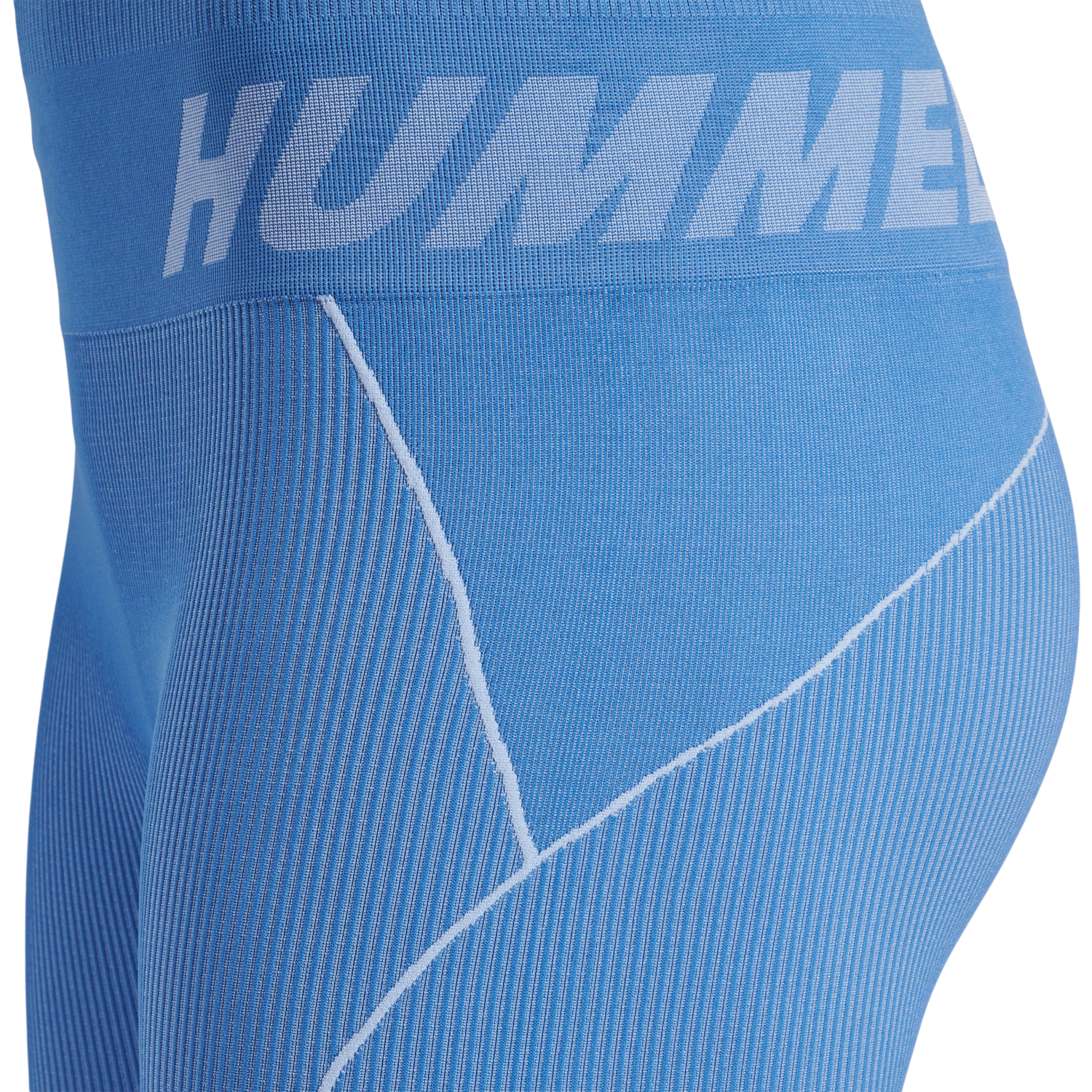 hmlTE CHRISTEL SEAMLESS MW TIGHTS, RIVIERA/BLUE BELL MELANGE, packshot