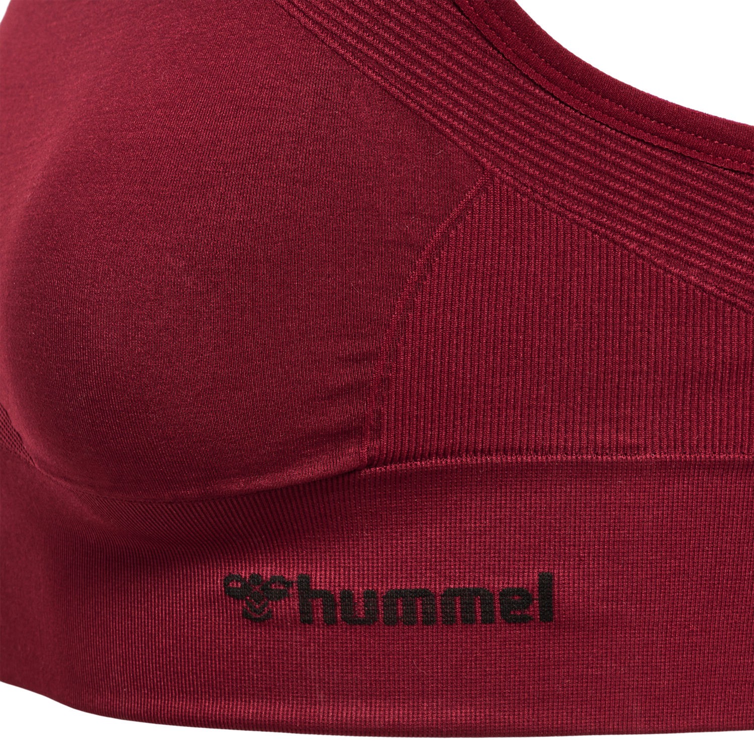 hmlTIFFY SEAMLESS SPORTS TOP, CABERNET, packshot