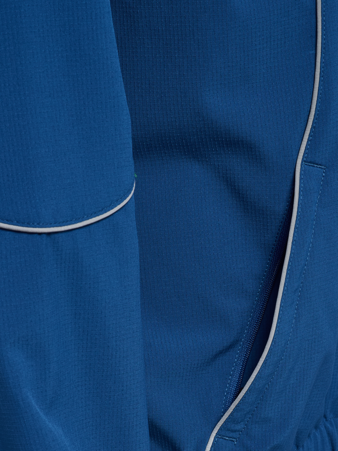hmlPULSE WOVEN ZIP JACKET, TRUE BLUE, packshot