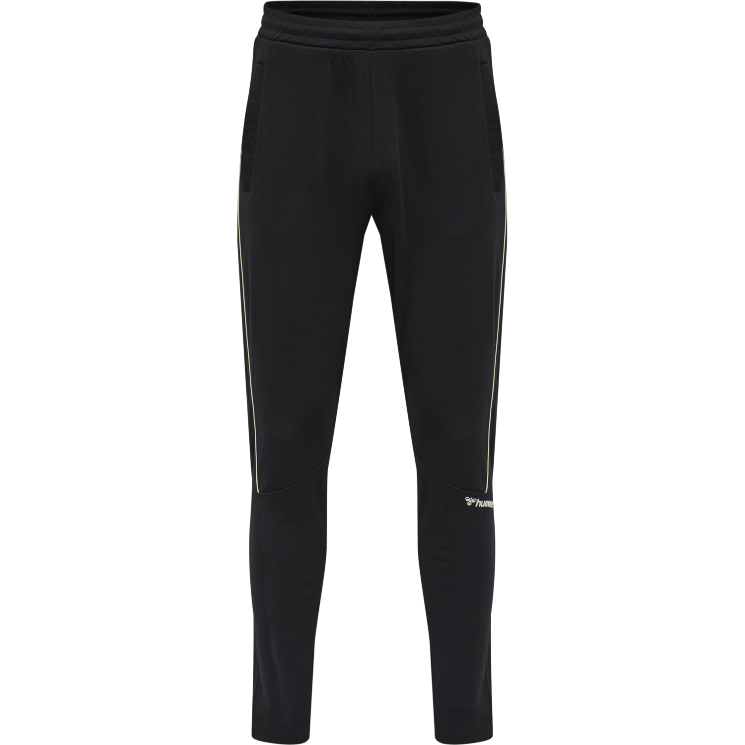 hmlAMOS TAPERED PANTS, BLACK, packshot