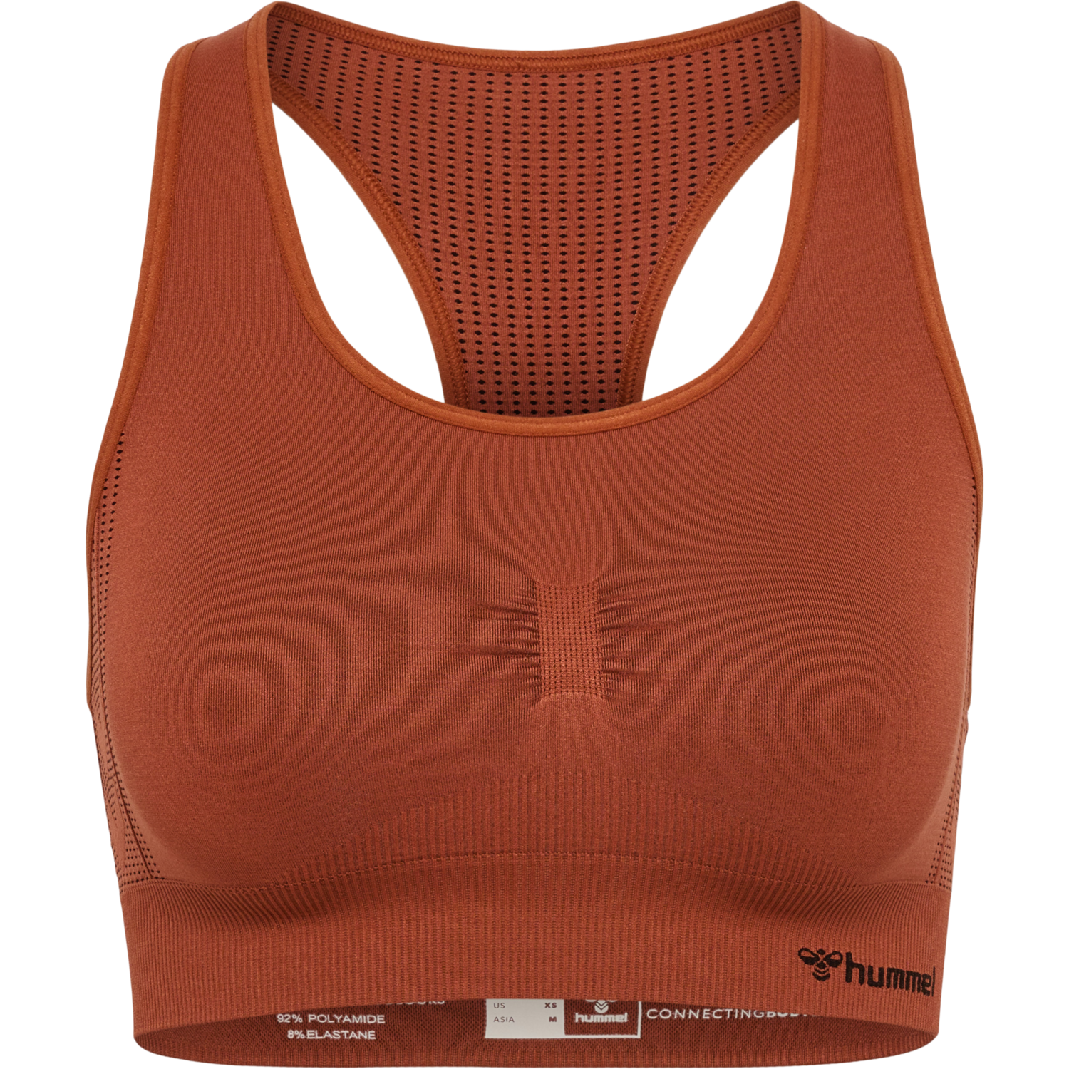 hmlMT SHAPING SEAMLESS SPORTS TOP, ARABIAN SPICE, packshot