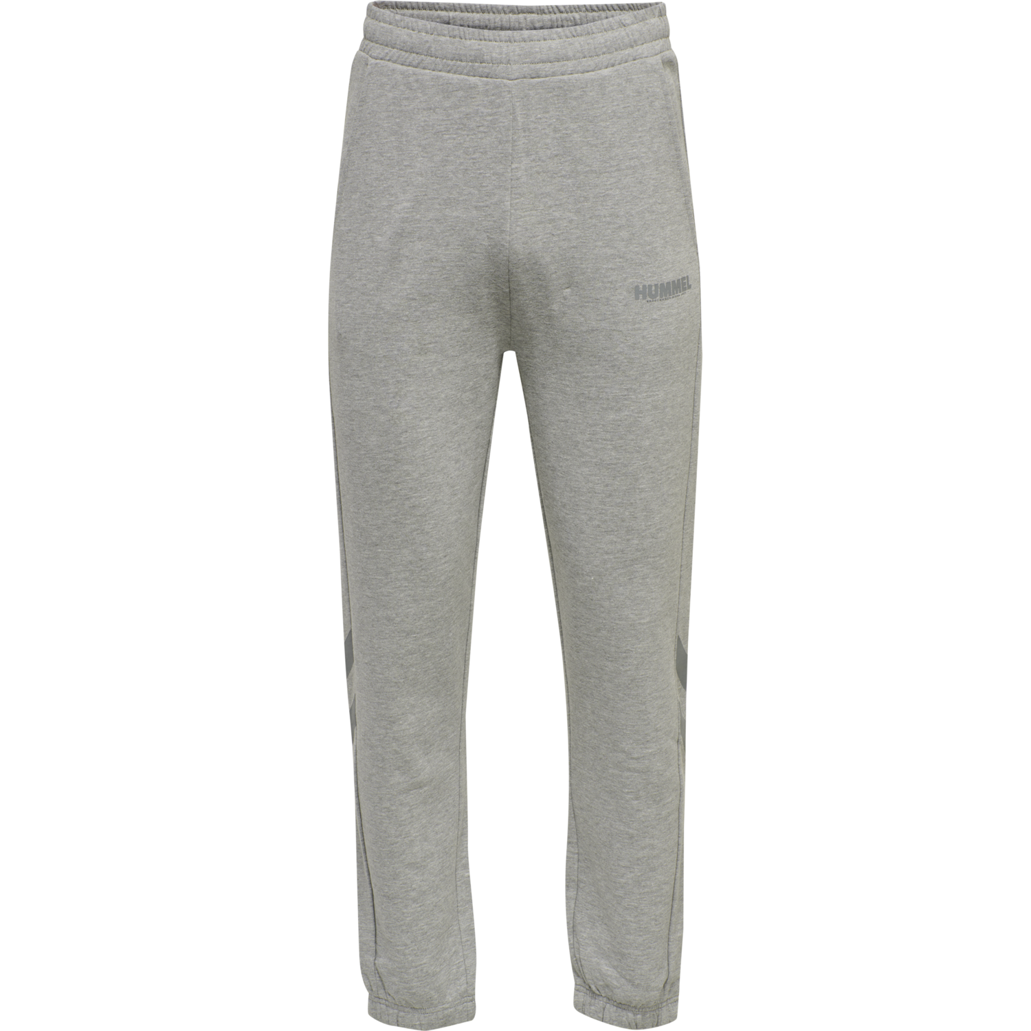 hmlLEGACY REGULAR PANTS PLUS, GREY MELANGE, packshot