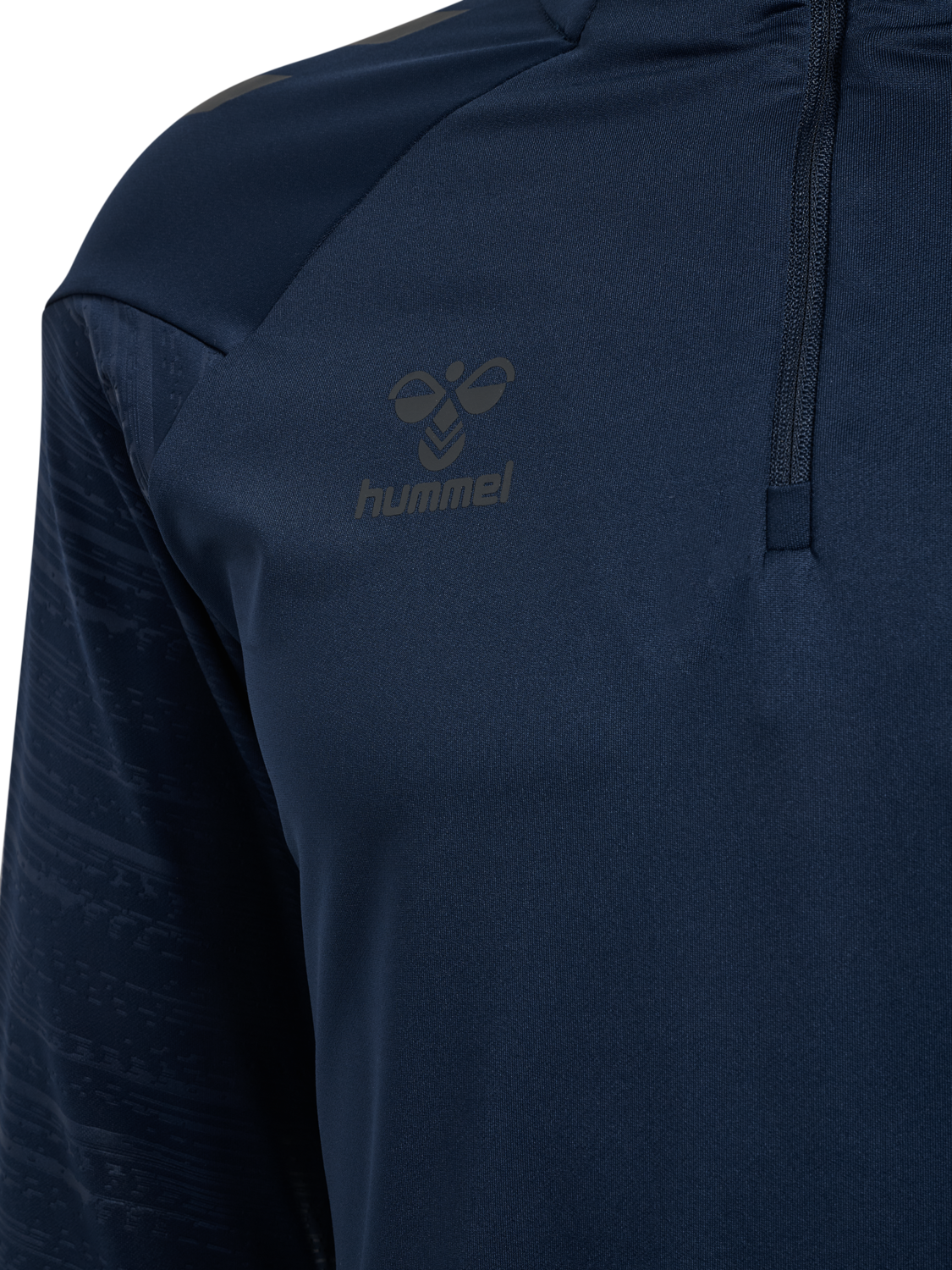 hmlPRO TRAINING HALF ZIP, MARINE, packshot