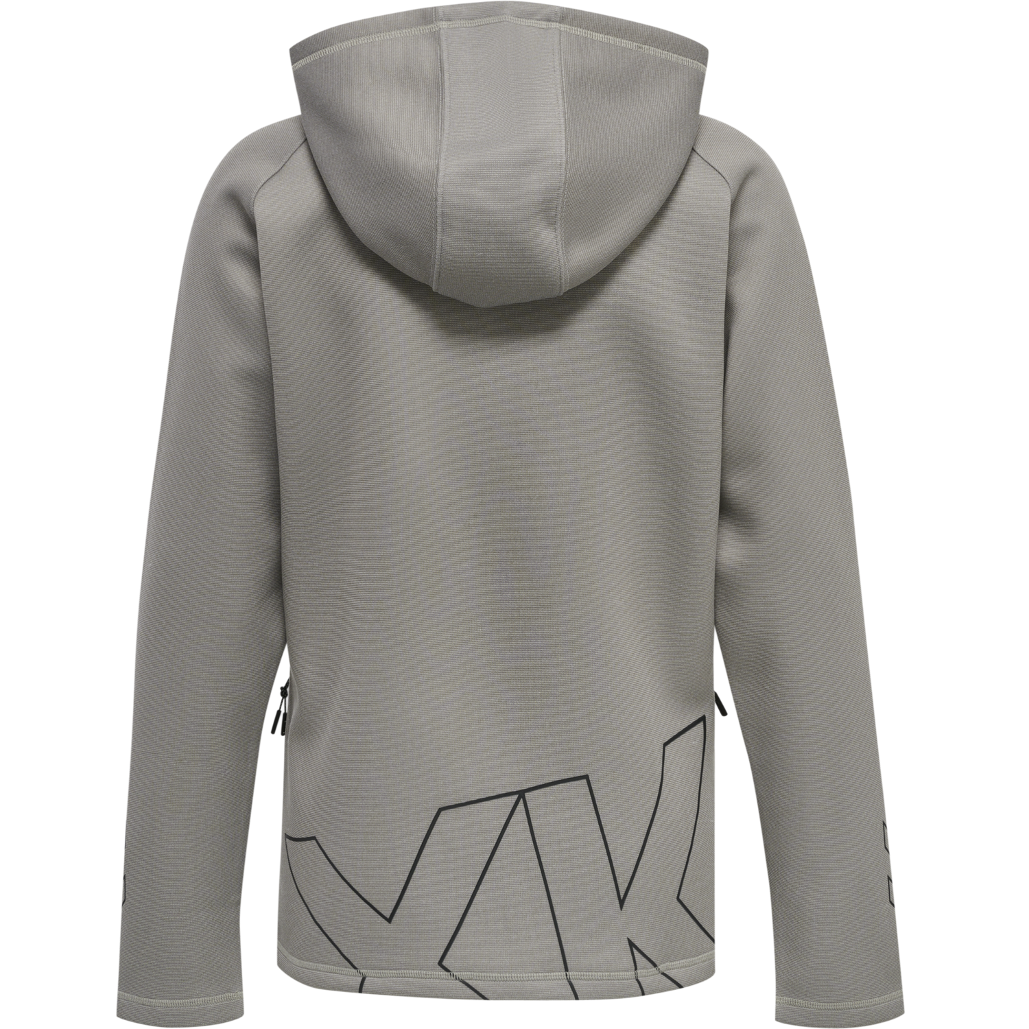 hmlCIMA XK HOODIE WOMAN, GREY MELANGE, packshot