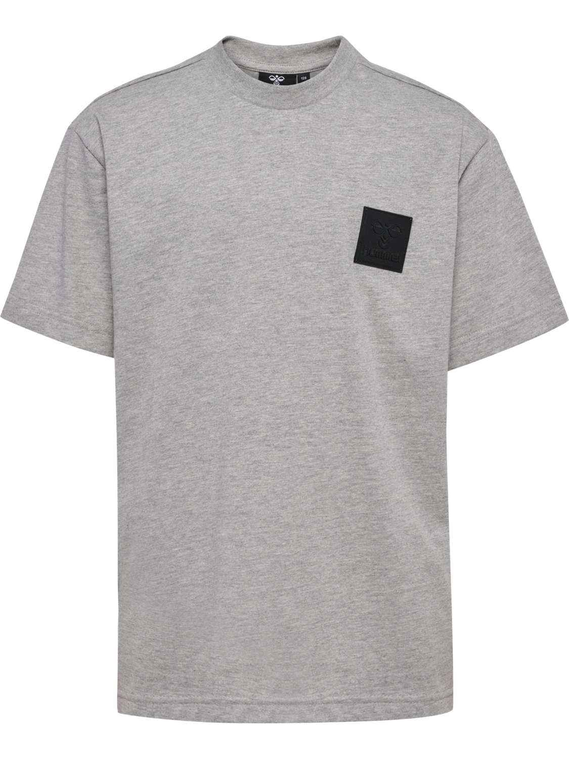 hmlCLEAN T-SHIRT S/S, GREY MELANGE, packshot