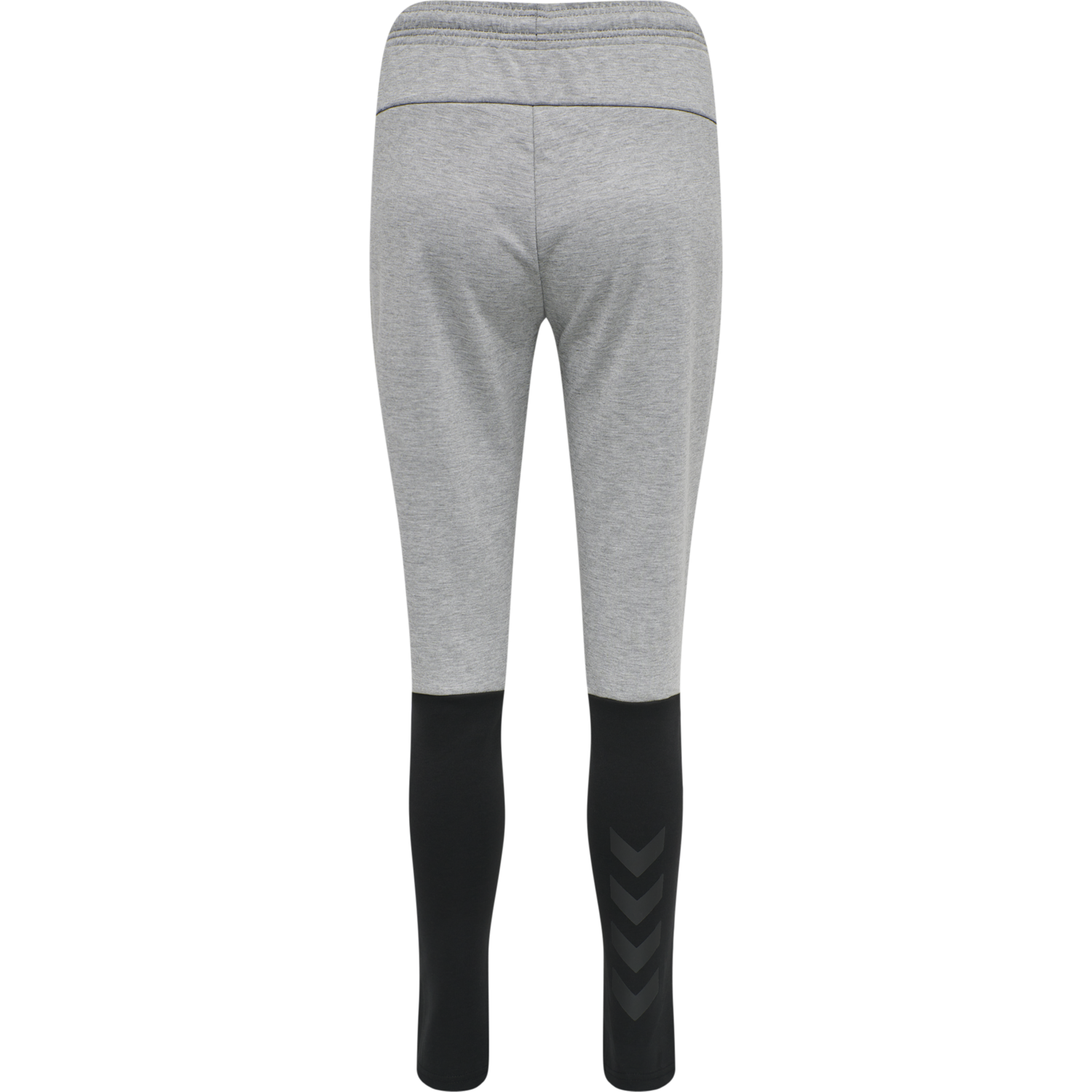 hmlESSI TAPERED PANTS, GREY MELANGE, packshot