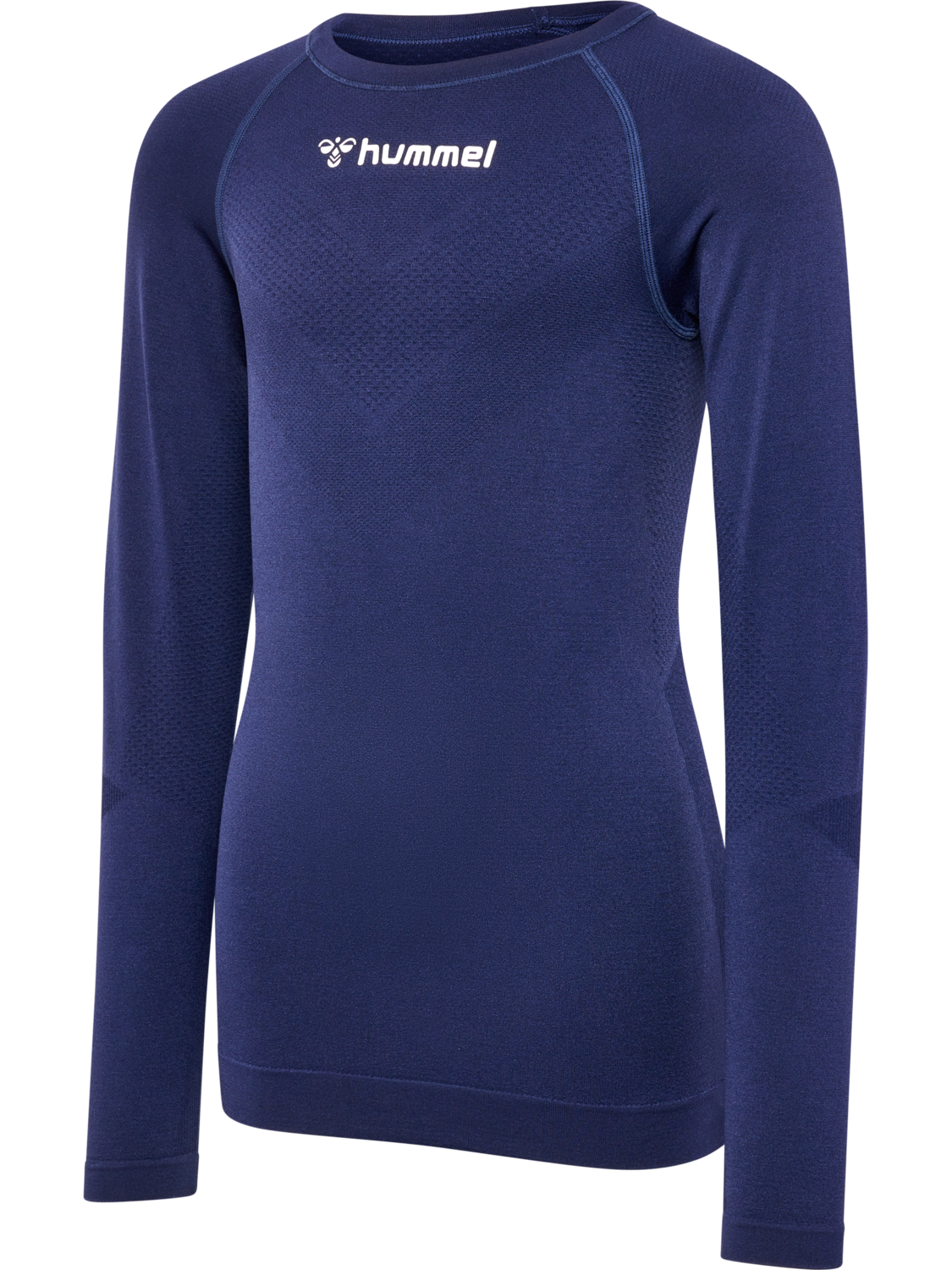 hmlBL COMFORT 2.0 TEE L/S KIDS, MARINE, packshot