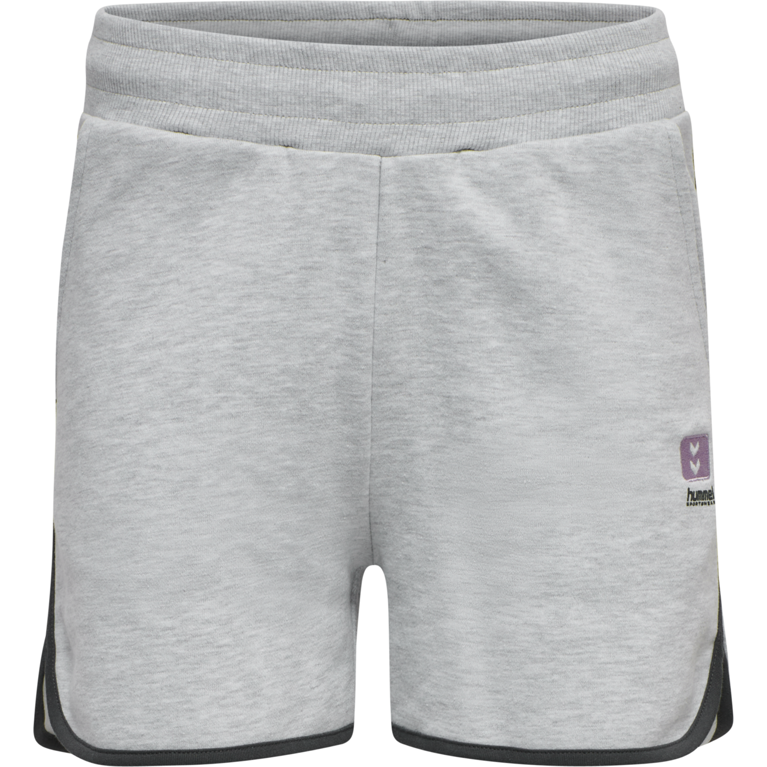 hmlLGC YOKO SHORTS, LIGHT GREY MELANGE, packshot