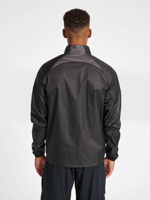 hmlLEAD PRO TRAINING JACKET, BLACK, model