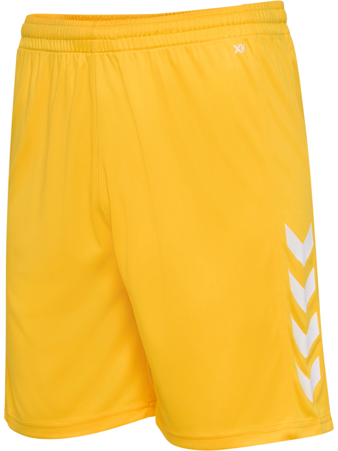 hmlCORE XK POLY SHORTS, SPORTS YELLOW, packshot