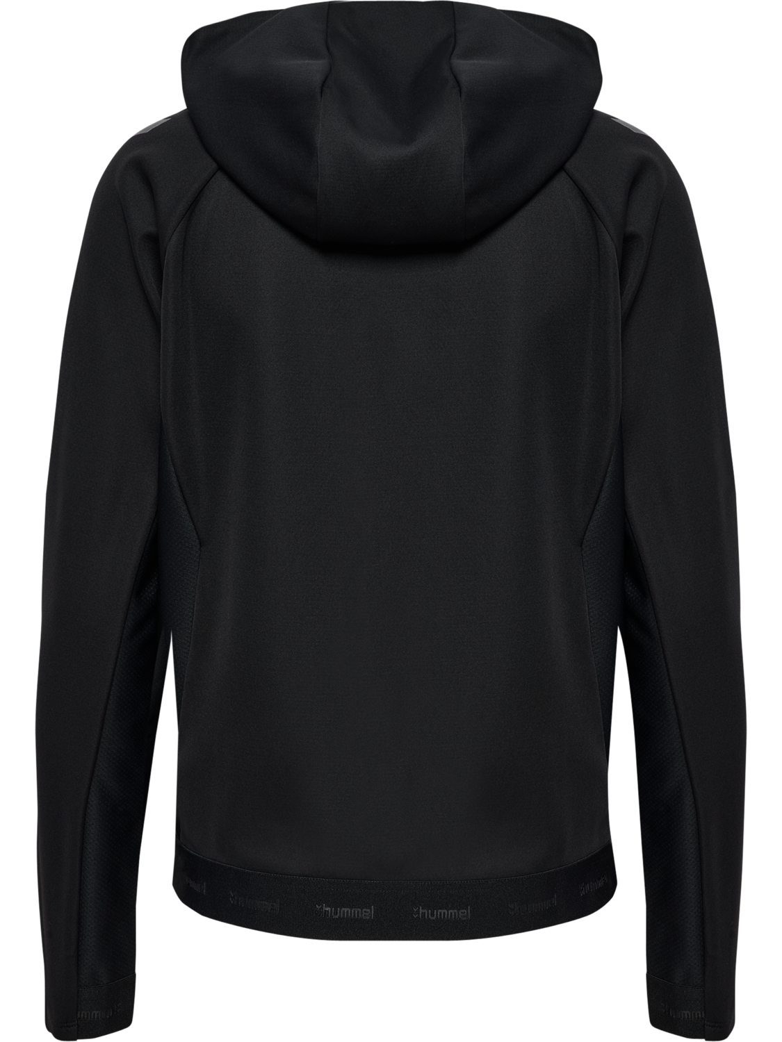 hmlCIMA 2.0 ZIP HOODIE WOMAN, BLACK, packshot