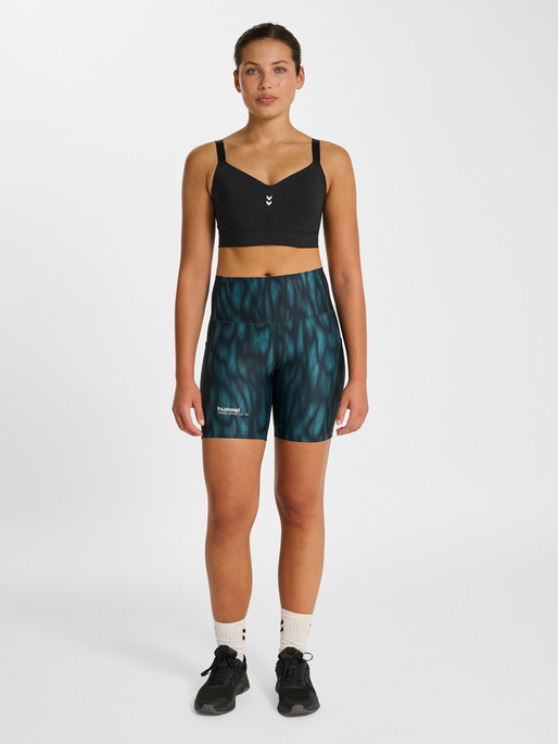 hmlPULSE HIGH SUPPORT BRA, BLACK, model