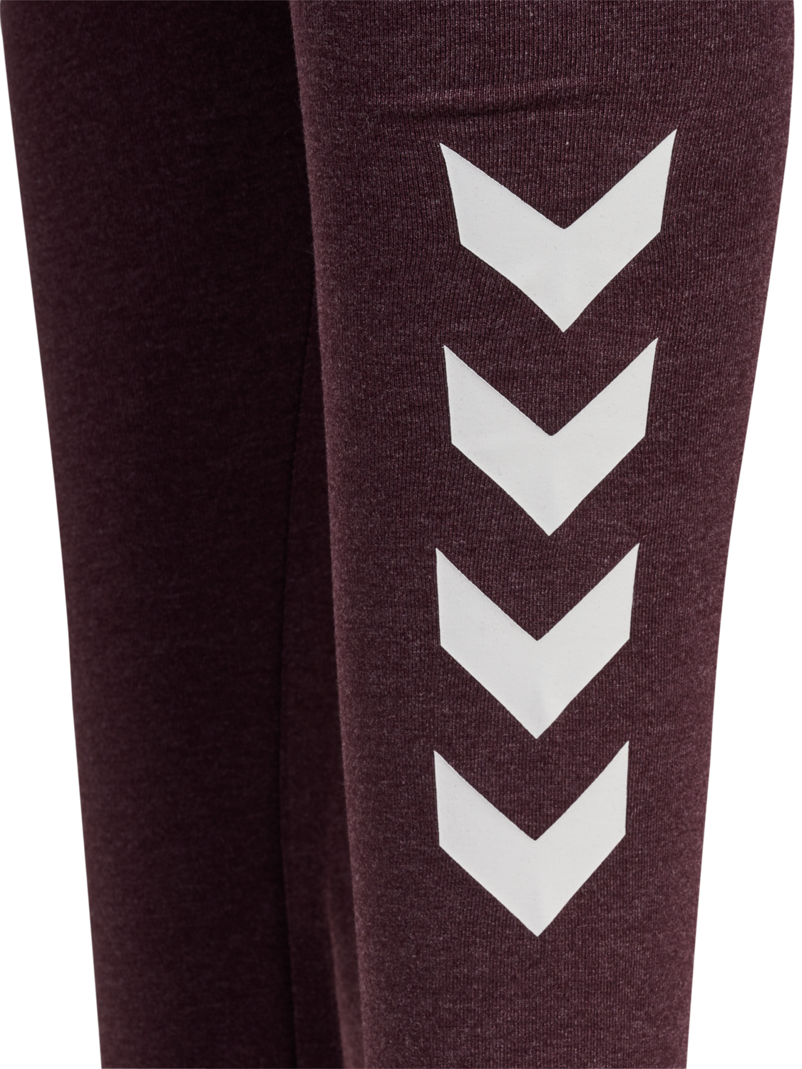 hmlJR LOGO TIGHTS, FUDGE MELANGE, packshot