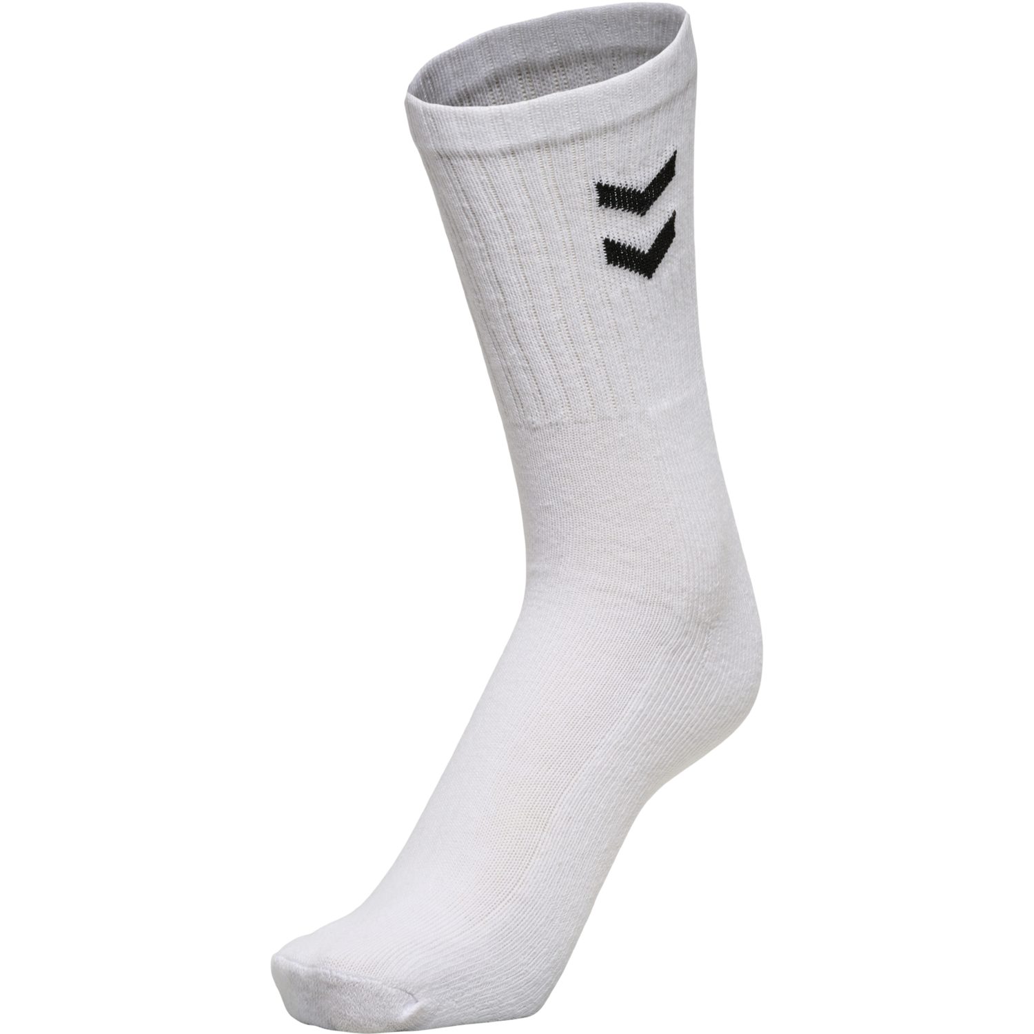 3-Pack Basic Sock, WHITE, packshot