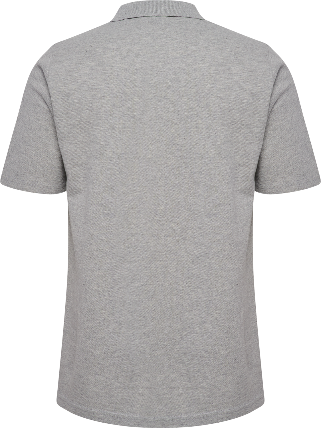 hmlMOVER COTTON POLO, GREY MELANGE, packshot