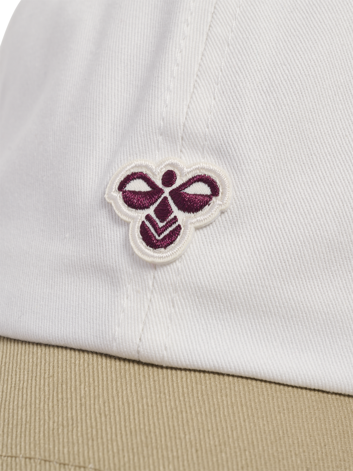 hmlBASEBALL CAP BEE, TOFU/CORNSTALK, packshot