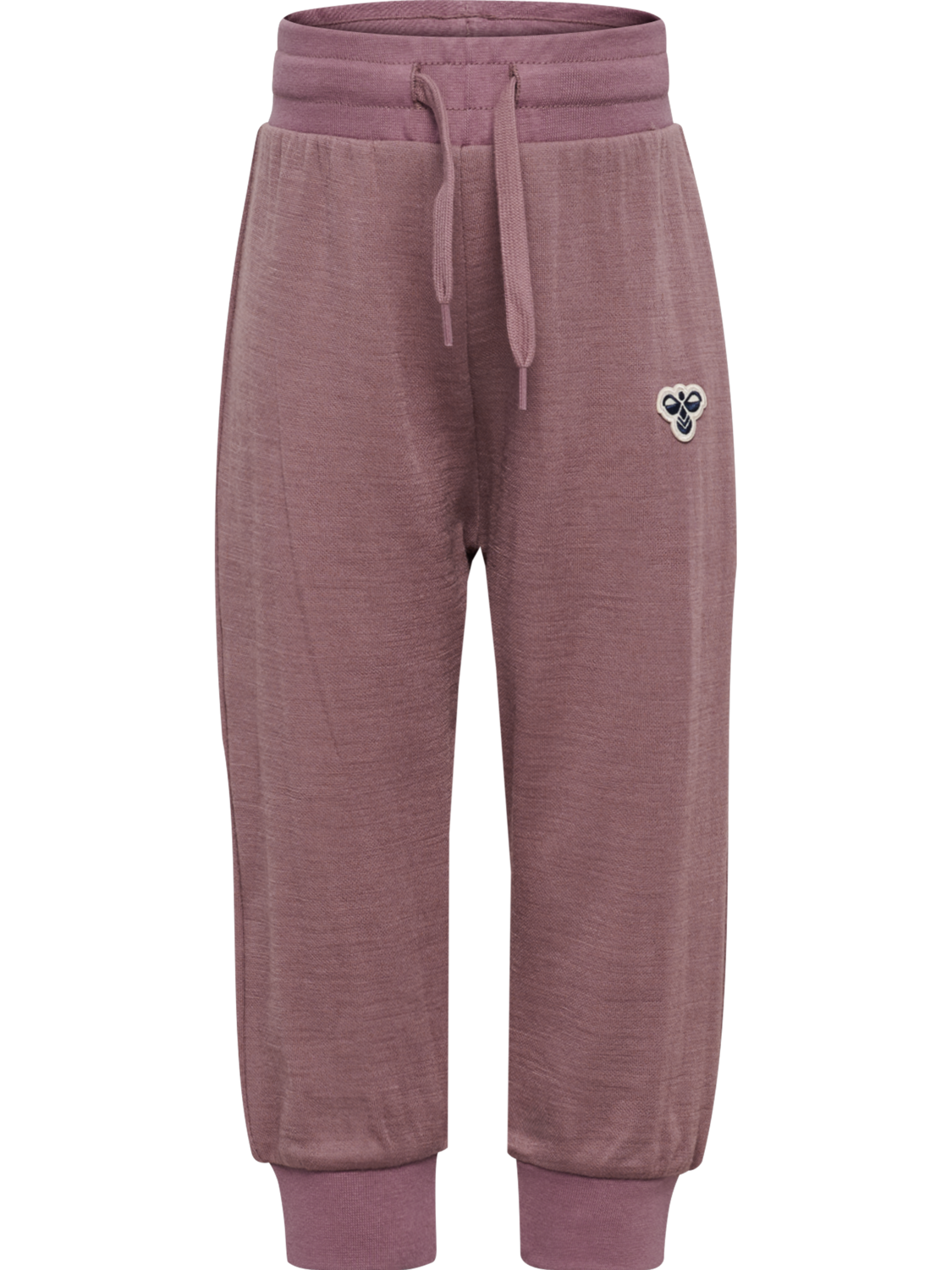 hmlMINI WOOL PANTS BEE, TWILIGHT MAUVE, packshot