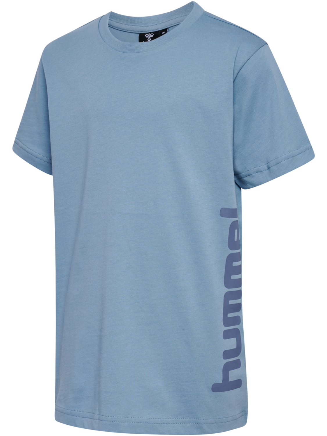 hmlPRINT T-SHIRT S/S, FADED DENIM, packshot